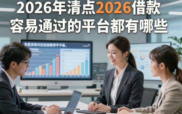 2026年清点2026借款容易通过的平台都有哪些，隆重归档5个2026贷款容易对征信要求不高口子