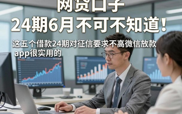 网贷口子 24期6月不可不知！这五个借款24期对征信要求不高微信放款app很实用的