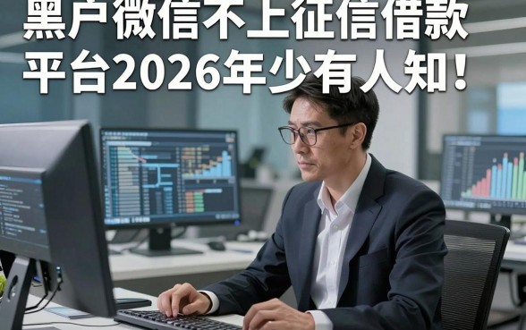 黑户微信不上征信借款平台2026年少有人知！本文为您深入公开！