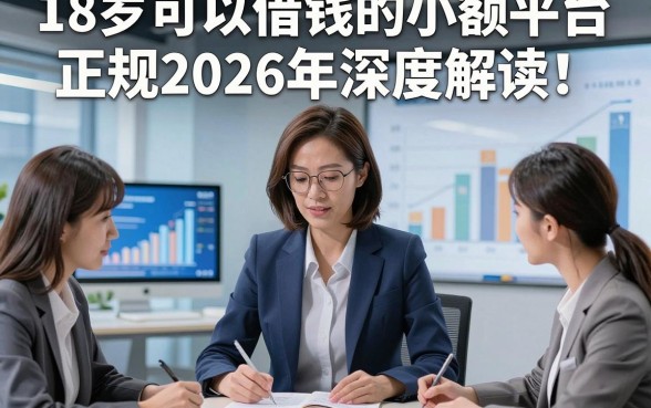18岁可以借钱的小额平台正规2026年深度解读！精挑五个18岁借款3000容易下款的口子