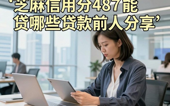 芝麻信用分487能贷哪些贷款前人分享，这五个芝麻信用分487能借款的软件口碑真挺好