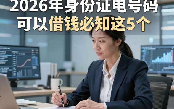 2026年身份证电号码可以借钱必知这5个，本篇为您详细严筛！