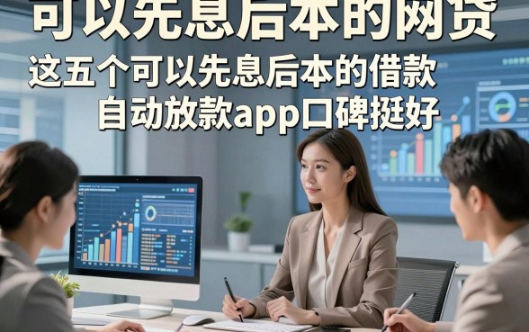可以先息后本的网贷，这五个可以先息后本的借款自动放款app口碑挺好