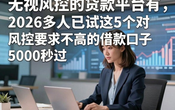 无视风控的贷款平台有，2026多人已试这5个对风控要求不高的借款口子5000秒过