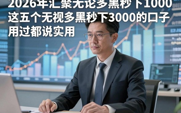 2026年汇聚无论多黑秒下1000的口子，这五个无视多黑秒下3000的口子用过都说实用