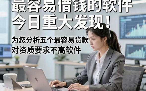 最容易借钱的软件今日重大发现！为您分析五个最容易贷款的对资质要求不高软件