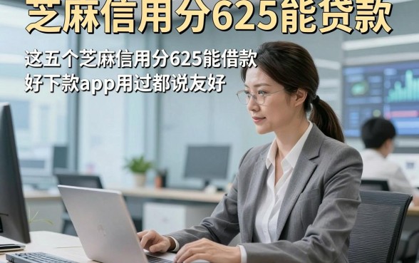 芝麻信用分625能贷款，这五个芝麻信用分625能借款好下款app用过都说友好
