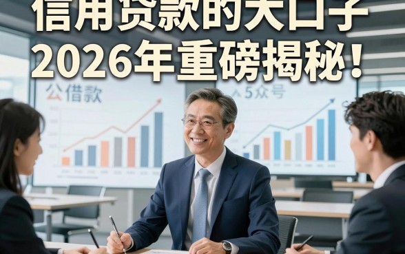 信用贷款的大口子2026年重磅揭秘！同时推荐这5个借款秒下对征信要求不高口子