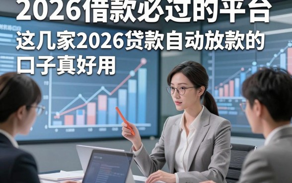 2026借款必过的平台，这几家2026贷款自动放款的口子真好用