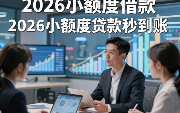2026小额度借款，顺道展示这几家2026小额度贷款秒到账的app