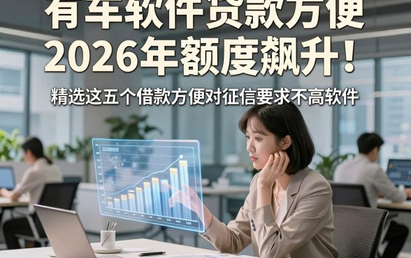 有车软件贷款方便2026年额度飙升！精选这五个借款方便对征信要求不高软件