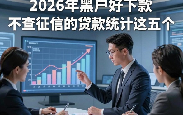 2026年黑户好下款 不查征信的贷款统计这五个，本文今日深度解答！