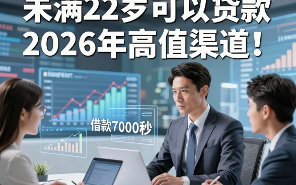 未满22岁可以贷款2026年高值渠道！归纳这五个未满22岁借款7000秒批的app