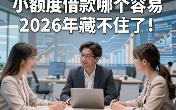 小额度借款哪个容易2026年藏不住了！展示这5个小额贷款无视征信的app