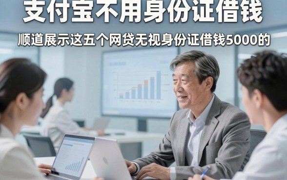 支付宝不用身份证借钱，顺道展示这五个网贷无视身份证借钱5000的app