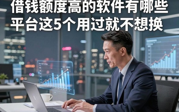借钱额度高的软件有哪些平台这5个用过就不想换，本篇为您精心精选！