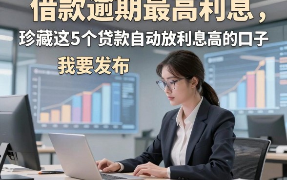 借款逾期最高利息，珍藏这5个贷款自动放款利息高的口子