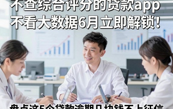 不查综合评分的贷款app不看大数据6月立即解锁！同时盘点这5个贷款逾期几块钱不上征信