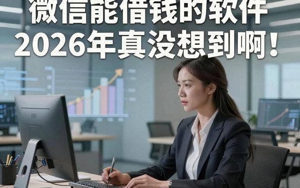 微信能借钱的软件2026年真没想到啊！本篇为您全面网罗！