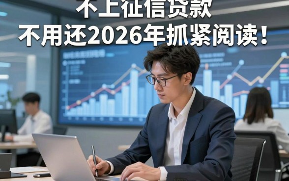 不上征信贷款 不用还2026年抓紧阅读！本文为您隆重细说！
