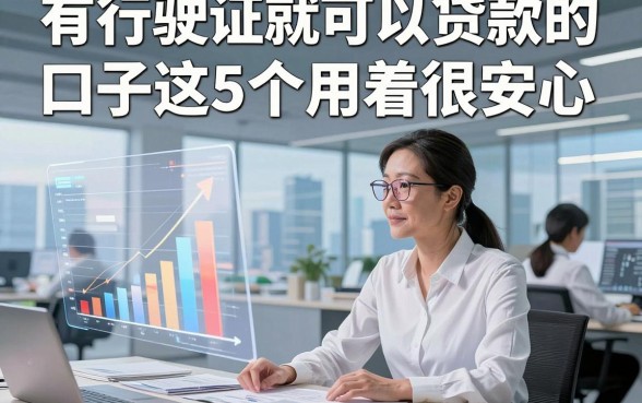 有行驶证就可以贷款的口子这5个用着很安心，本文为您深入搜罗！