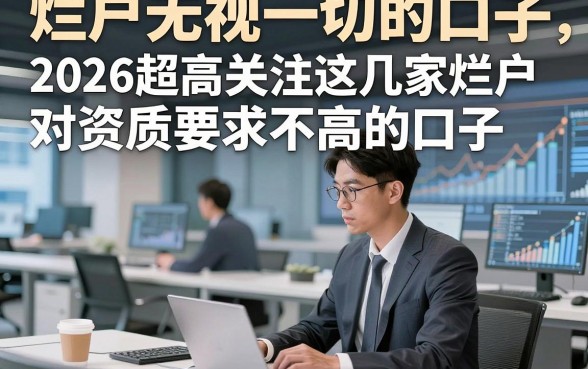 烂户无视一切的口子，2026超高关注这几家烂户对资质要求不高的口子