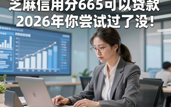 芝麻信用分665可以贷款2026年你尝试过了没！分说这五个2026年黑户借款口子