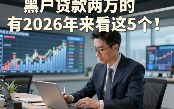 黑户贷款两万的有2026年来看这5个！本文为您精心整理！
