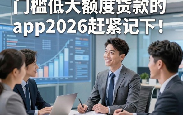 门槛低大额度贷款的app2026赶紧记下‌！来看看这5款主打灵活额度调整的网贷平台