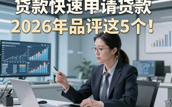 贷款快速申请贷款2026年品评这5个！本文为您隆重介绍！