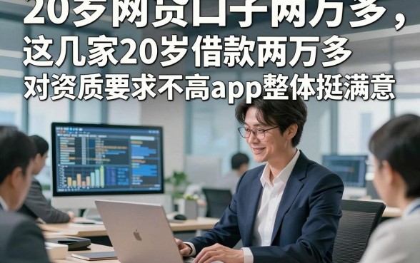 20岁网贷口子两万多，这几家20岁借款两万多对资质要求不高app整体挺满意