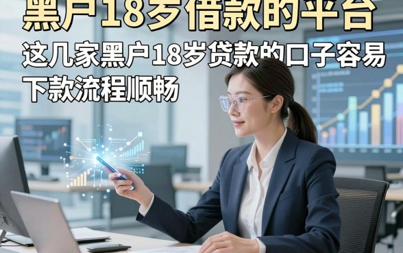 黑户18岁借款的平台，这几家黑户18岁贷款的口子容易下款流程顺畅