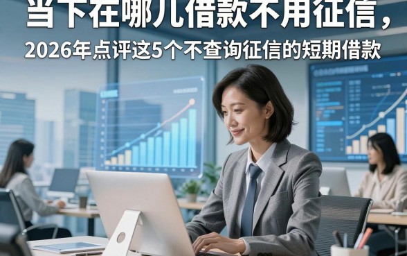 当下在哪儿借款不用征信，2026年点评这5个不查询征信的短期借款