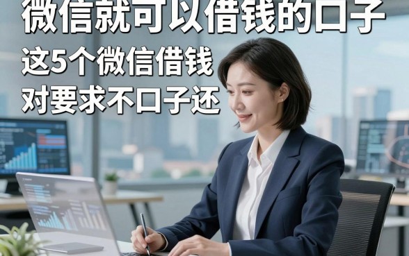 微信就可以借钱的口子，这5个微信借钱对要求不高口子还算方便