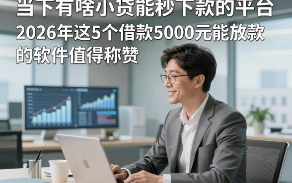 当下有啥小贷能秒下款的平台，2026年这5个借款5000元能放款的软件值得称赞