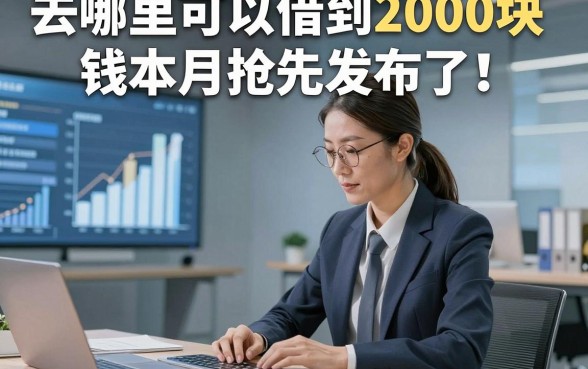 去哪里可以借到2000块钱本月抢先发布了！同时筛选5个最容易过的网贷1000