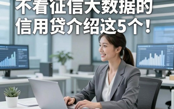 不看征信大数据的信用贷介绍这5个！来看本文专业解答！