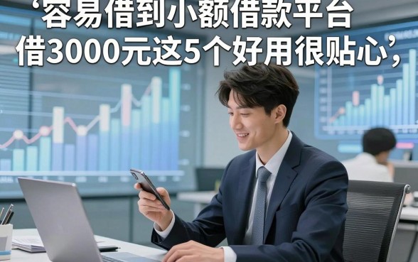 容易借到小额借款平台借3000元这5个好用很贴心，本文为您隆重收集！