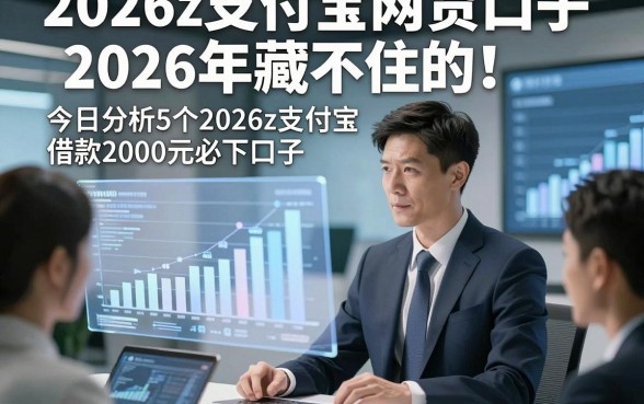 2026z支付宝网贷口子2026年藏不住的！今日分析5个2026z支付宝借款2000元必下口子