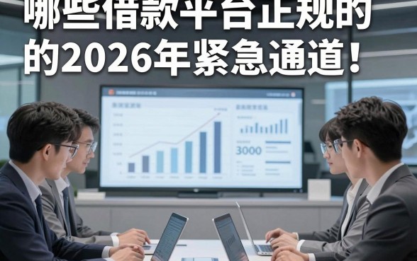 哪些借款平台正规的的2026年紧急通道！展示这5个正规贷款的对口子3000微信放款