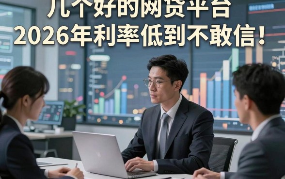 几个好的网贷平台2026年利率低到不敢信！同时整理这五个2026贷款一个月的口子