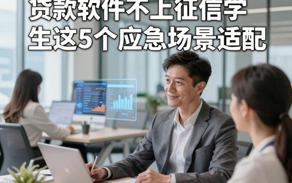 贷款软件不上征信学生这5个应急场景适配，本篇为您细致讲说！