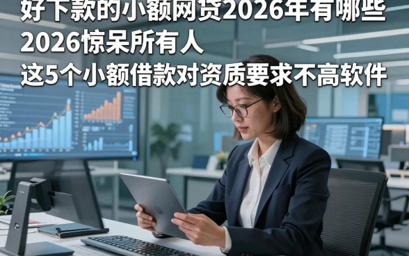 好下款的小额网贷2026年有哪些，2026惊呆所有人‌这5个小额借款对资质要求不高软件