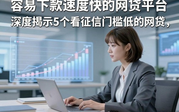 容易下款速度快的网贷平台，深度揭示5个看征信门槛低的网贷