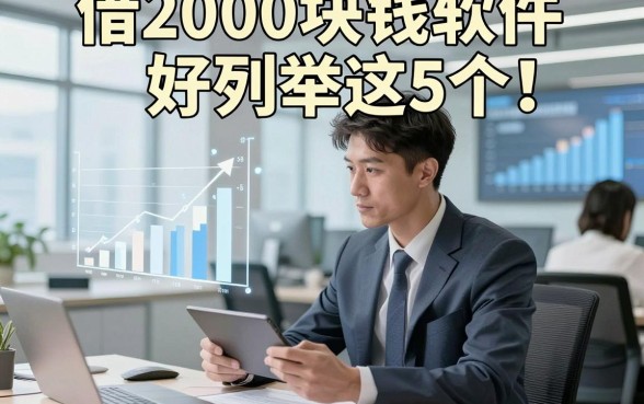 借2000块钱软件好列举这5个！本篇为您详细分析！