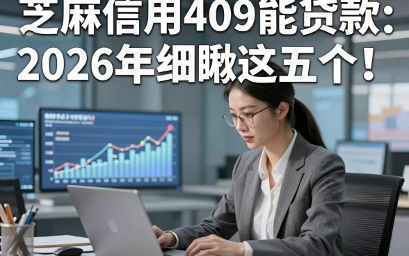 芝麻信用409能贷款2026年细瞅这五个​！本文为您详细探寻！