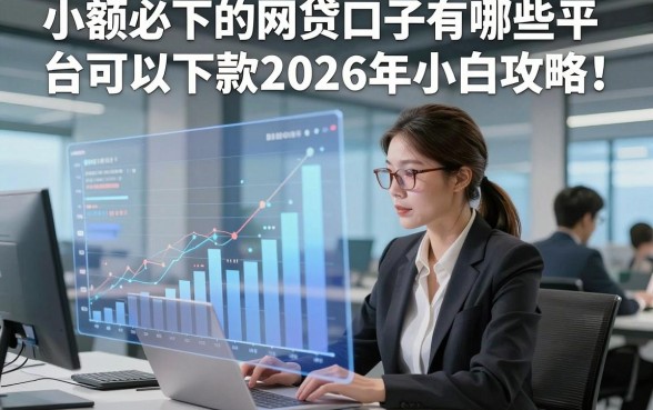 小额必下的网贷口子有哪些平台可以下款2026年小白攻略！探寻​这五个小额借款自动放款的口子