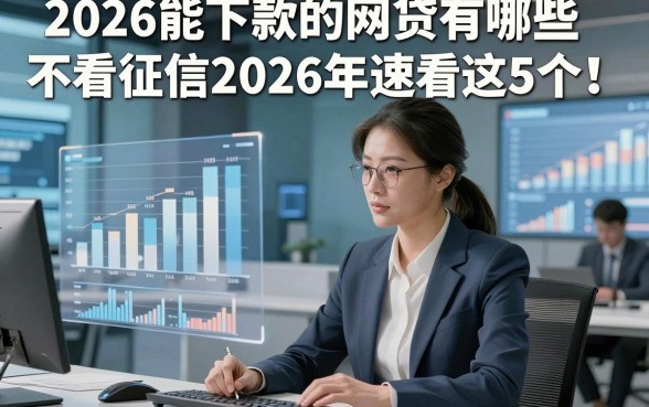 2026能下款的网贷有哪些不看征信2026年速看这5个！本文为您详细综括！
