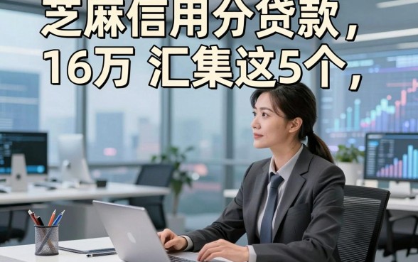 芝麻信用分贷款16万汇集这5个，本篇为您全面枚举！