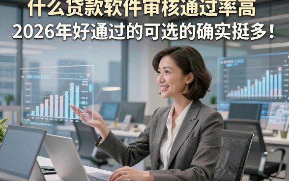 什么贷款软件审核通过率高2026年好通过的可选的确实挺多！，本篇隆重介绍这五个黑户借款软件！